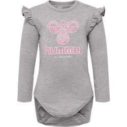 hummel hmlDANA langarm Baby-Stramplers 2006 - grey melange 56