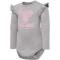 hummel hmlDANA langarm Baby-Stramplers 2006 - grey melange 56