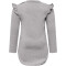 hummel hmlDANA langarm Baby-Stramplers 2006 - grey melange 56