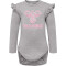 hummel hmlDANA langarm Baby-Stramplers 2006 - grey melange 56