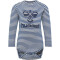 hummel hmlMULLE langarm Baby-Stramplers 7017 - navy peony 56