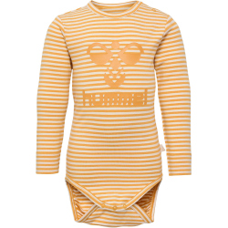 hummel hmlMULLE langarm Baby-Stramplers 3773 - butterscotch 56