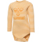 hummel hmlMULLE langarm Baby-Stramplers 3773 - butterscotch 56