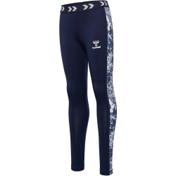 hummel hmlNANNA Tights Mädchen 1009 - black iris 164