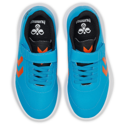 hummel Topstar Hallen-Fu&szlig;ballschuhe Kinder 7771 - blue/orange 26