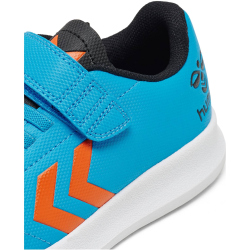 hummel Topstar Hallen-Fu&szlig;ballschuhe Kinder 7771 - blue/orange 31