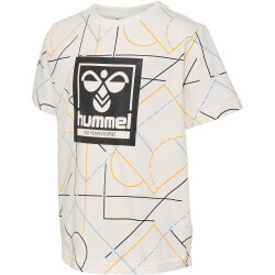 hummel hmlCARLOS T-Shirt Jungen 9806 - marshmallow 104