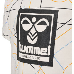 hummel hmlCARLOS T-Shirt Jungen 9806 - marshmallow 104