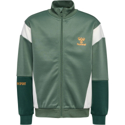 hummel hmlJASON Zip Sweatjacke Jungen 6575 - laurel wreath 146