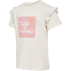 hummel hmlKIM T-Shirt Mädchen 9806 - marshmallow 104