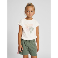 hummel hmlLYDIA T-Shirt M&auml;dchen 9806 - marshmallow 104