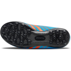 hummel Hattrick MG Multi-Ground Fu&szlig;ballschuhe Kinder 7771 - blue/orange 30