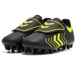 hummel Hattrick MG Multi-Ground Fu&szlig;ballschuhe Kinder 2934 - black/yellow 24
