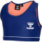hummel hmlBELL Bikini Mädchen 7017 - navy peony 104