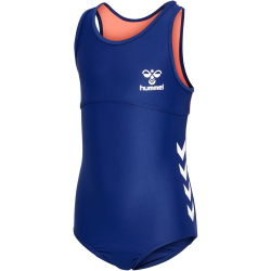hummel hmlBELL Badeanzug Mädchen 7017 - navy peony 104