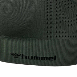 hummel hmlSHAPING Seamless Sport-Top Damen 6126 - climbing ivy XS