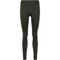 hummel hmlSHAPING Seamless Mid Waist Tights Damen 6126 - climbing ivy XS