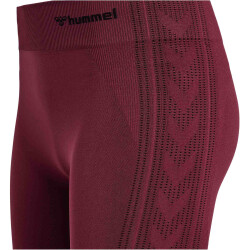 hummel hmlSHAPING Seamless Mid Waist Tights Damen 4333 - zinfandel XS