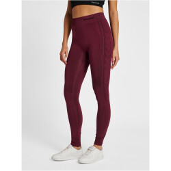 hummel hmlSHAPING Seamless Mid Waist Tights Damen 4333 - zinfandel XS