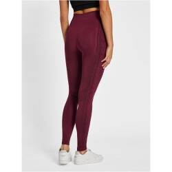 hummel hmlSHAPING Seamless Mid Waist Tights Damen 4333 - zinfandel XS