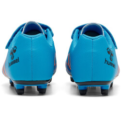 hummel Topstar FG Fußballschuhe mit Klettverschluß Kinder 7771 - blue/orange 28