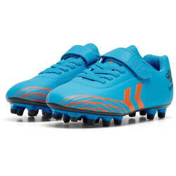 hummel Topstar FG Fußballschuhe mit Klettverschluß Kinder 7771 - blue/orange 28
