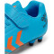 hummel Topstar FG Fußballschuhe mit Klettverschluß Kinder 7771 - blue/orange 28