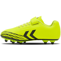 hummel Topstar FG Fu&szlig;ballschuhe mit Klettverschlu&szlig; Kinder 5998 - safety yellow 24