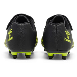 hummel Topstar FG Fußballschuhe mit Klettverschluß Kinder 2934 - black/yellow 28
