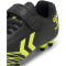 hummel Topstar FG Fußballschuhe mit Klettverschluß Kinder 2934 - black/yellow 28
