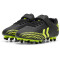 hummel Topstar FG Fußballschuhe mit Klettverschluß Kinder 2934 - black/yellow 28