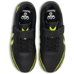 hummel Topstar FG Fußballschuhe mit Klettverschluß Kinder 2934 - black/yellow 31