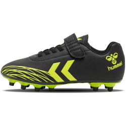 hummel Topstar FG Fu&szlig;ballschuhe mit Klettverschlu&szlig; Kinder 2934 - black/yellow 33