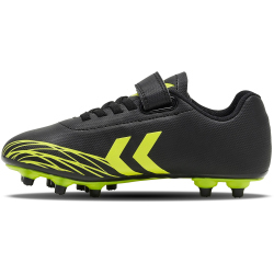 hummel Topstar FG Fu&szlig;ballschuhe mit Klettverschlu&szlig; Kinder 2934 - black/yellow 33
