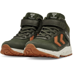 hummel Root hummelTEX Mid-Top Sneaker wasserabweisend Kinder 6297 - forest night 28