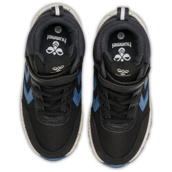 hummel Root hummelTEX Mid-Top Sneaker wasserabweisend Kinder 2431 - black/blue 28