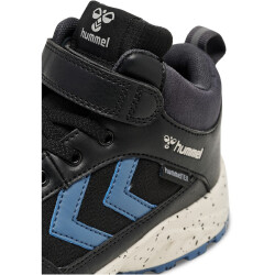 hummel Root hummelTEX Mid-Top Sneaker wasserabweisend Kinder 2431 - black/blue 28