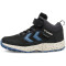hummel Root hummelTEX Mid-Top Sneaker wasserabweisend Kinder 2431 - black/blue 28