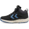 hummel Root hummelTEX Mid-Top Sneaker wasserabweisend Kinder 2431 - black/blue 28