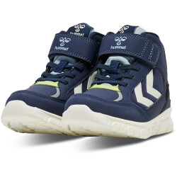 hummel X-Light 2.0 hummelTEX Mid-Top Sneaker wasserabweisend Kinder 1009 - black iris 40
