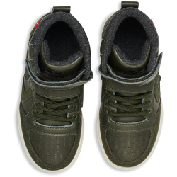 hummel Stadil High Winter Sneaker gef&uuml;ttert Kinder 6297 - forest night 26