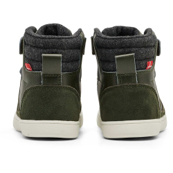 hummel Stadil High Winter Sneaker gef&uuml;ttert Kinder 6297 - forest night 26