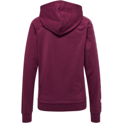 hummel MOVE Grid Kapuzenjacke Damen 3506 - grape wine 3XL