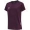 hummel MOVE Grid T-Shirt Kinder 3506 - grape wine 140