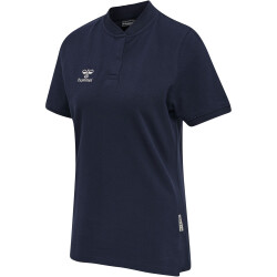 hummel MOVE Grid Poloshirt Damen 7026 - marine XS