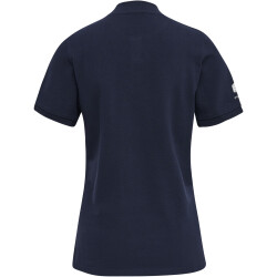 hummel MOVE Grid Poloshirt Damen 7026 - marine XS