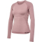 hummel hmlCLEA Seamless langarm Funktionsshirt Damen 3319 - woodrose/rose taupe melange L