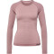 hummel hmlCLEA Seamless langarm Funktionsshirt Damen 3319 - woodrose/rose taupe melange XL