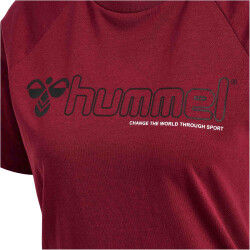 hummel hmlNONI 2.0 T-Shirt Damen 3661 - cabernet XL