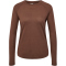 hummel hmlMT VANJA langarm Fitnessshirt Damen 8040 - nutmeg L
